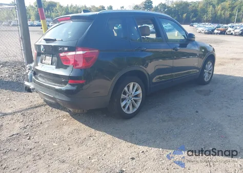 2015 BMW X3 xDrive28I из США, поврежденный, VIN 5UXWX9C5XF0D57407